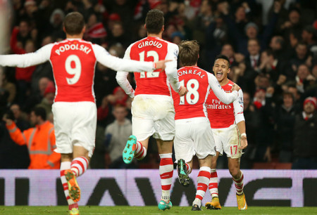 Alexis Sánchez fue elegido como el mejor jugador de noviembre en el Arsenal