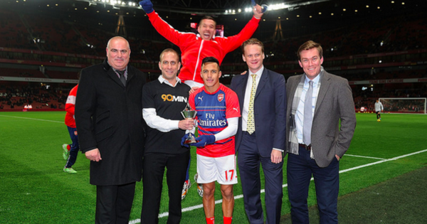 Foto: La broma de Lukas Podolski a Alexis Sánchez en el arsenal