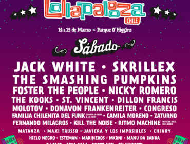 Lollapalooza definió sus presentaciones diarias