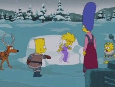 Video: Mira la intro de Los Simpson parodiando a Frozen