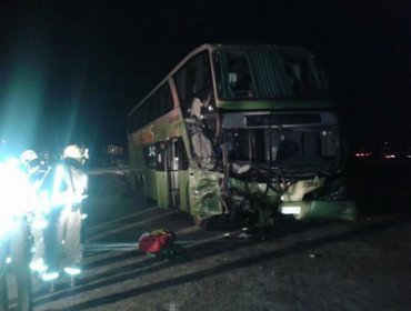 Choque entre Tur Bus y Camión deja 30 lesionados en ruta Iquique Tocopilla