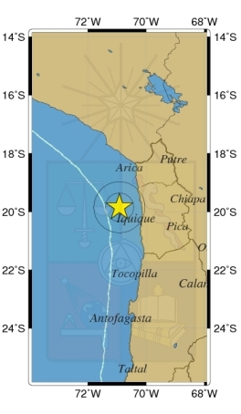 Sismo de 5.4 grados Richter remece al extremo norte del país