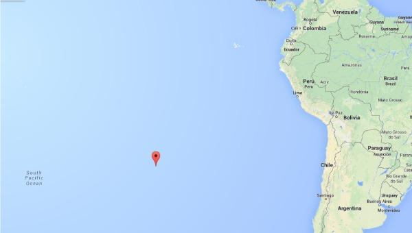 Sismo de 5.1 grados sacudió las cercanías de Isla de Pascua