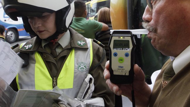 En 2015 debutará alcotest que reemplaza alcoholemia