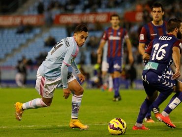 Orellana y Hernández dijeron presente en derrota del Celta ante Málaga