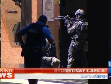 Al menos 20 rehenes están secuestrados en un café de Sydney