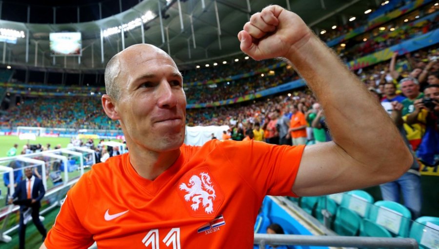 Arjen Robben, nombrado deportista del año en Holanda