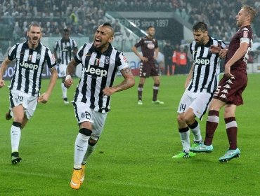 Vidal le responde a DT con golazo en triunfo del líder Juventus