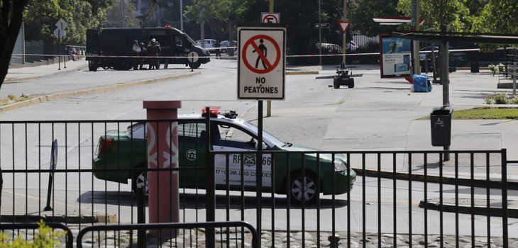 PDI detiene a presunto autor de artefacto que simuló ser una bomba en Escuela Militar