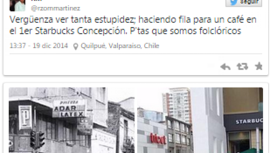 Locura penquista por apertura del primer Starbucks en Concepción genera memes y bromas en la web