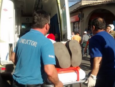 Viejito Pascuero es atropellado por un vehículo en Villa Alemana