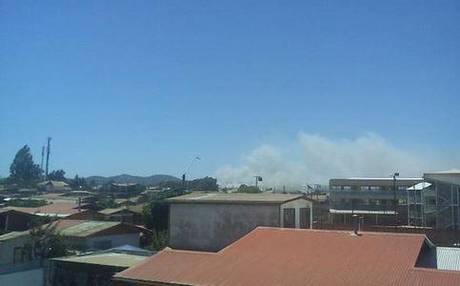 Decretan alerta roja en Quilpué y Villa Alemana por incendio forestal