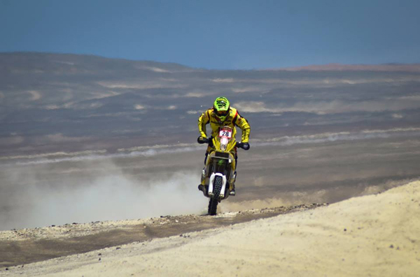 Cristián Naser queda fuera del Dakar por lesión en el hombro derecho