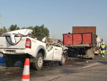 Muere conductor en grave accidente esta madrugada en Ruta 5 Norte