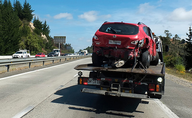 Hospitalizado quedó el director del Servicio de Salud Viña del Mar-Quillota tras accidente en la ruta 68