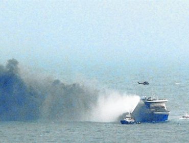 Aumentan a siete los muertos en el incendio del ferri "Norman Atlantic"