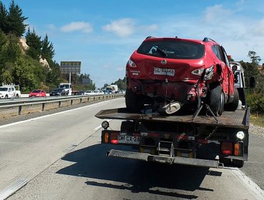 Hospitalizado quedó el director del Servicio de Salud Viña del Mar-Quillota tras accidente en la ruta 68