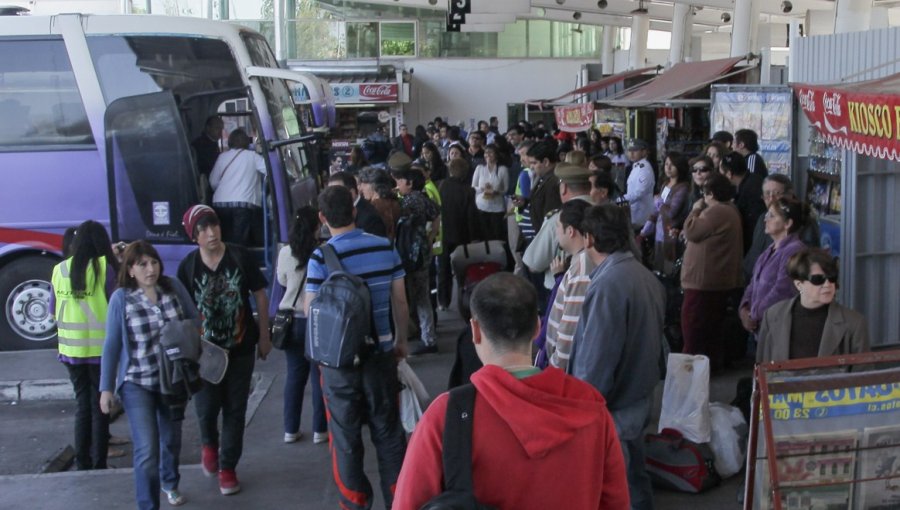 Detectan diferencias de hasta 120% en valores de los pasajes de bus para viajar en Año Nuevo
