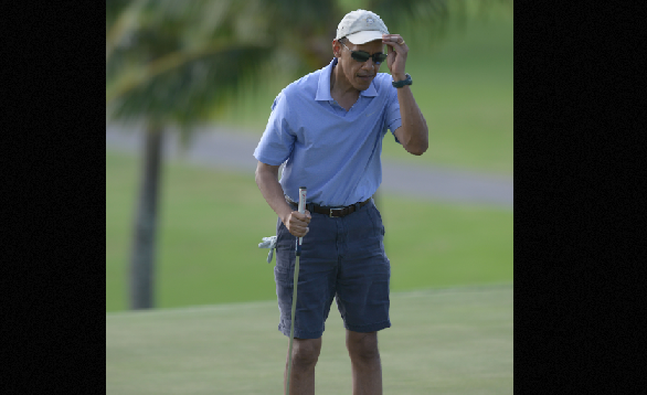 Por un juego de golf, Obama arruinó la boda de una pareja de militares