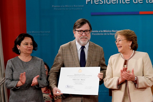 Presidenta Bachelet entrega Premio Nacional de Música que reconoce trayectoria