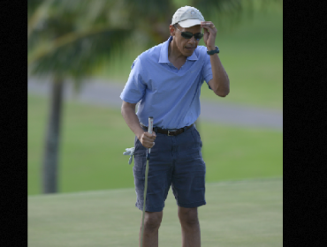 Por un juego de golf, Obama arruinó la boda de una pareja de militares