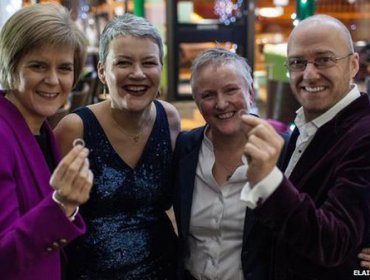 Escocia celebra las primeras bodas entre parejas del mismo sexo