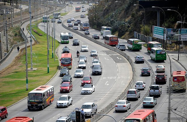 Así se vivió el ingreso a Valparaíso y Viña del Mar desde Santiago