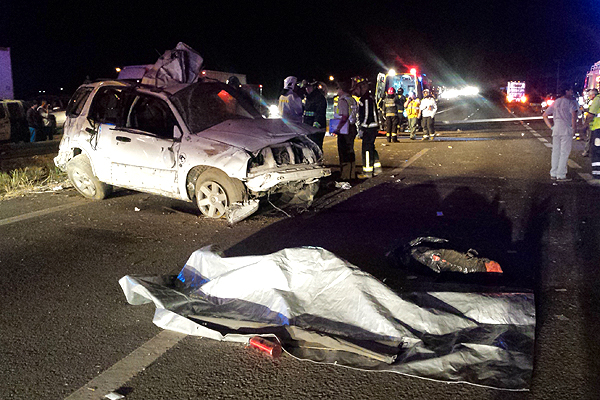 Siete muertos dejan accidentes del tránsito en fiesta de año nuevo