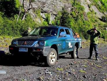 Reanudaron búsqueda de los dos turistas alemanes perdidos en el volcán Llaima