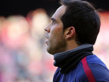 Claudio Bravo: "En Barcelona me siento muy observado"