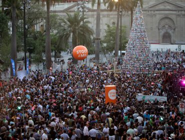 Animales de cinco metros se tomaron las calles de Santiago