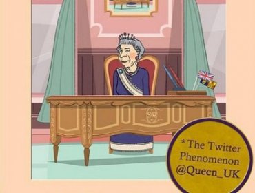 Perfil falso más popular de Twitter es el de la Reina Isabel II