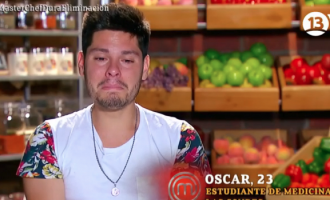 Consuelo de abuelita Eliana a eliminado Oscar conmueve a la audiencia de MasterChef