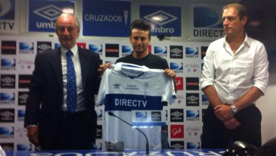 Roberto Gutiérrez fue presentado de manera oficial en Universidad Católica