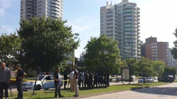 Evacúan centro financiero de Montevideo por sospecha de bomba