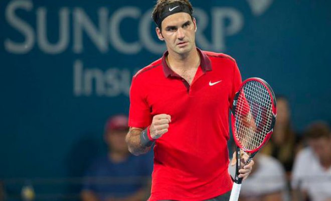 Federer logra su victoria 998 y alcanza semifinales de Brisbane