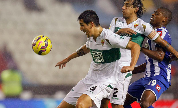 Enzo Roco dijo presente en valioso triunfo del Elche en visita al Athletic