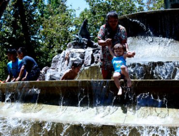 Altas temperaturas se mantendrán durante toda la semana en la zona central