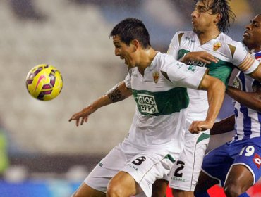 Enzo Roco dijo presente en valioso triunfo del Elche en visita al Athletic