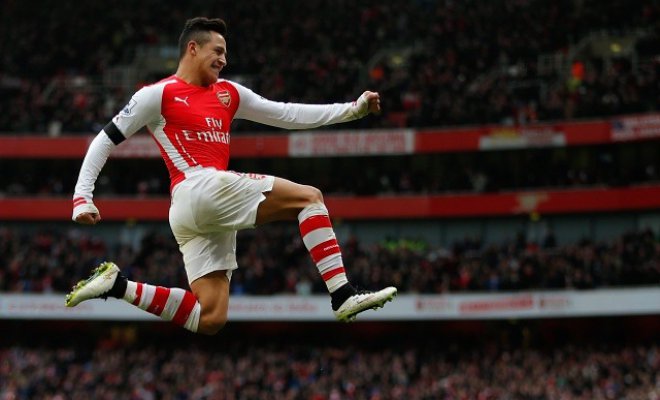 Alexis Sánchez elegido el mejor jugador de la fecha en la Premier League