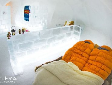 Hotel japonés inaugura habitación hecha de hielo