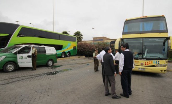 Pasajero llega fallecido al terminal de buses de La Serena