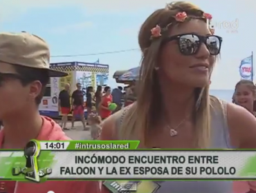 El incómodo momento que vivió Faloon y la ex pareja de Jean Paul Pineda