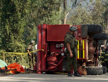 Realizan autopsia a bomberos que murieron en accidente de tránsito en Collipulli