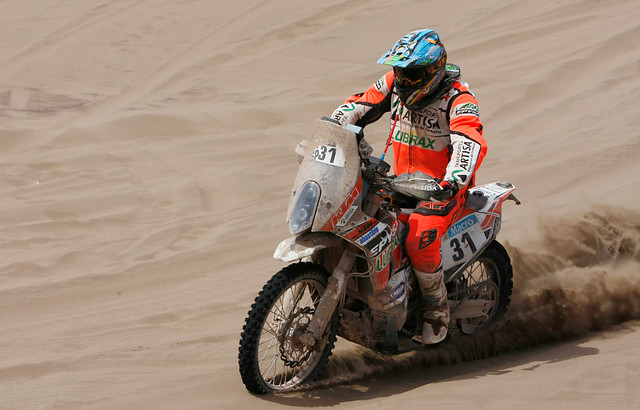 Dakar 2015: Quintanilla acabó séptimo la etapa 10 y sigue tercero en la general