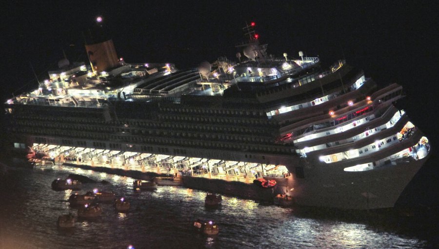 Giglio recuerda víctimas del «Costa Concordia» en tercer aniversario