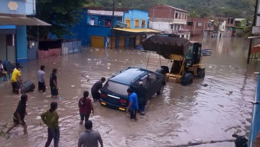 Más de 500 familias damnificadas por inundaciones en el oeste de Bolivia