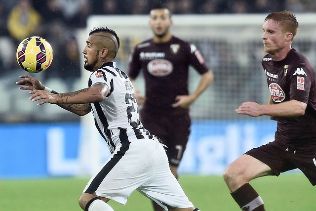 Arturo Vidal es duda en Juventus para duelo de este domingo ante Verona