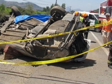 Fatal volcamiento deja al menos cinco muertos en San Fernando