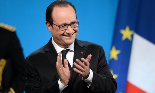 Francia: Hollande logra histórica aprobación popular tras los ataques terroristas